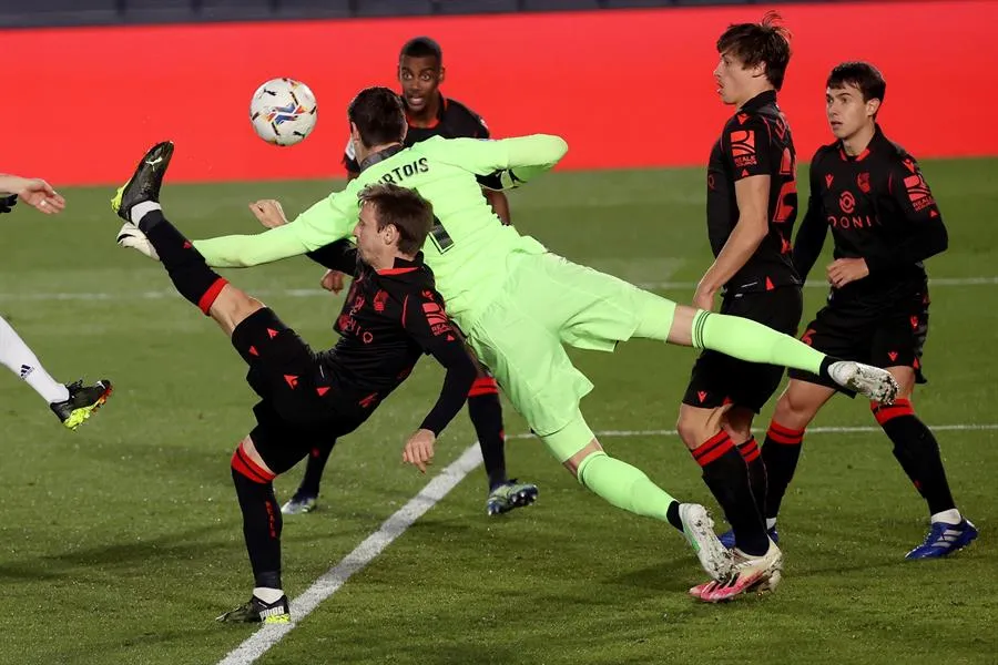 Real Sociedad se adelantó en el marcador