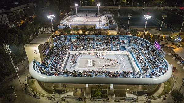 El Centro Panamericano de Tenis, la sede del primer Abierto