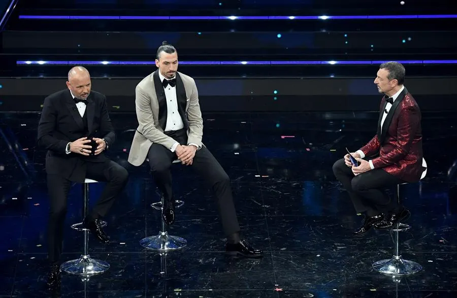 Ibrahimovic en el Festival de San Remo