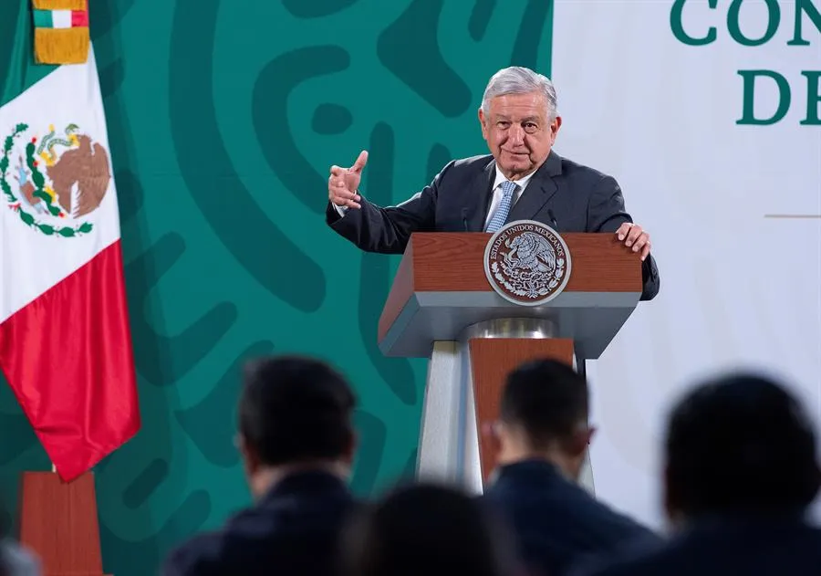 EFE Andrés Manuel López Obrador en conferencia de prensa