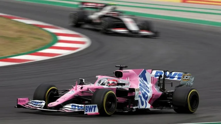 EFE Sergio Pérez durante el GP de Portugal en 2020