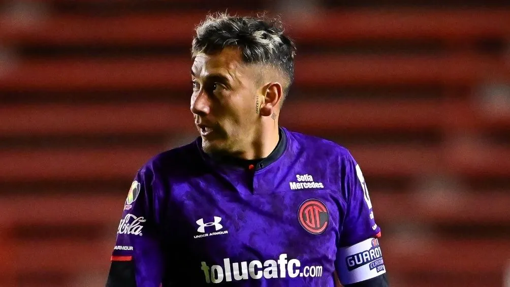 Rubens Sambueza con Toluca