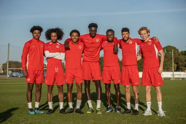 Jugadores del Toronto FC posan