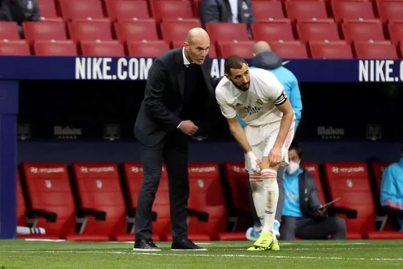 EFE Zidane en partido con Madrid