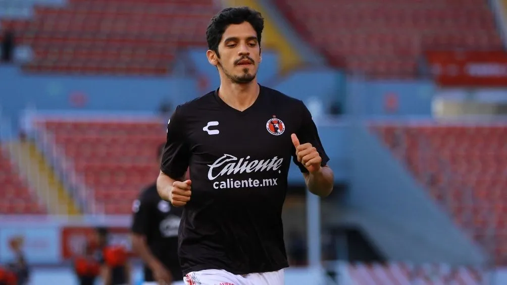 IMAGO7 Jaime Gómez en un calentamiento