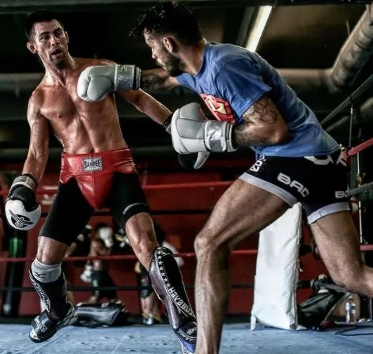 INSTAGRAM @masiofullenmma Masio Fullen, durante un entrenamiento