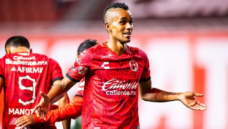 IMAGO7 El ecuatoriano celebrando un gol con Xolos