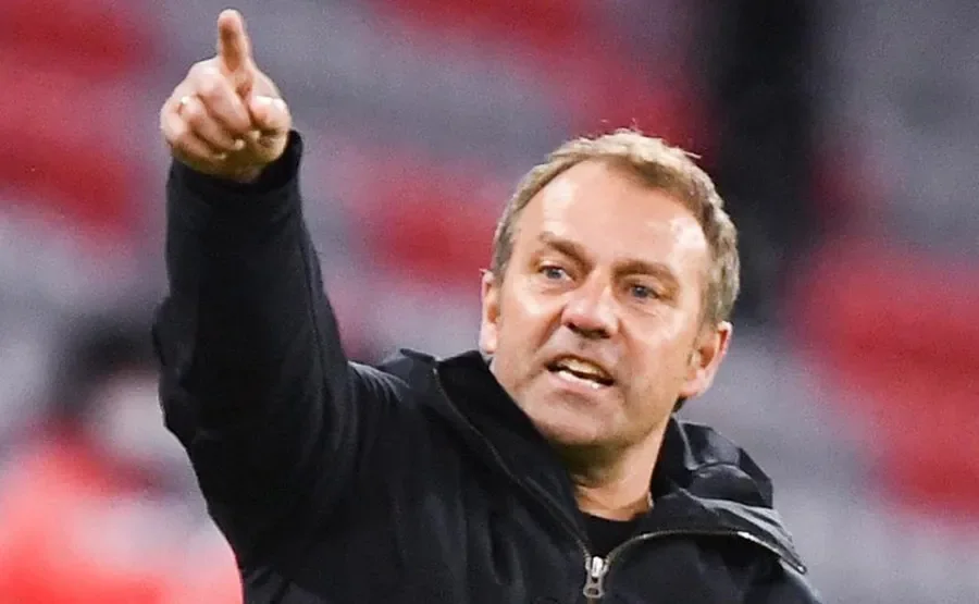 Hansi Lfick en juego del Bayern Munich