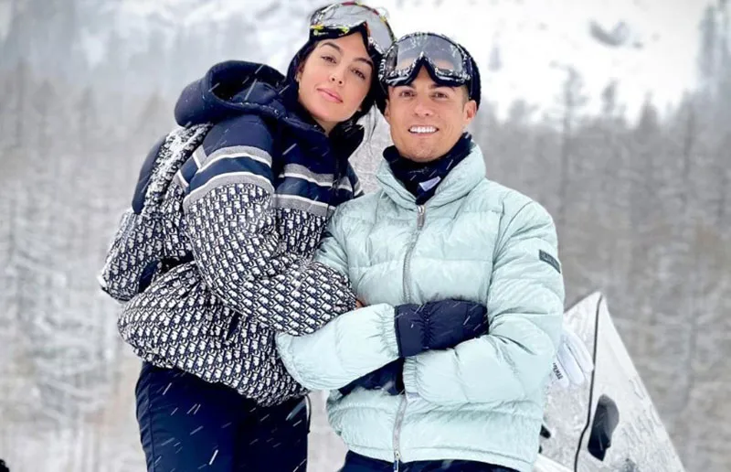 Georgina Rodríguez y Ronaldo