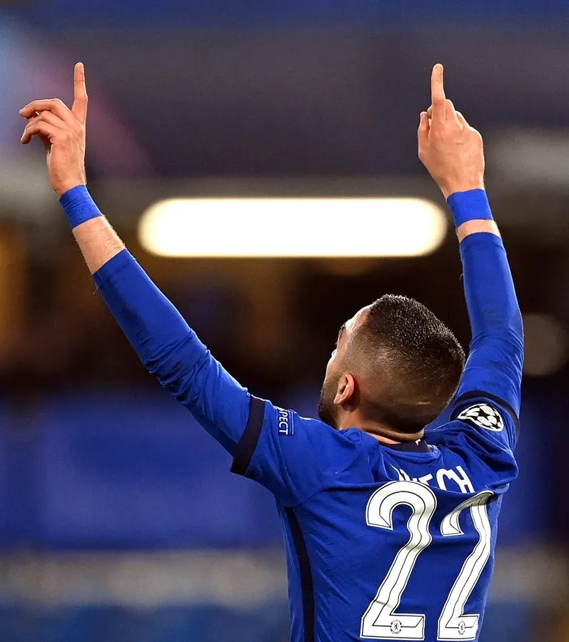EFE Ziyech festeja su gol