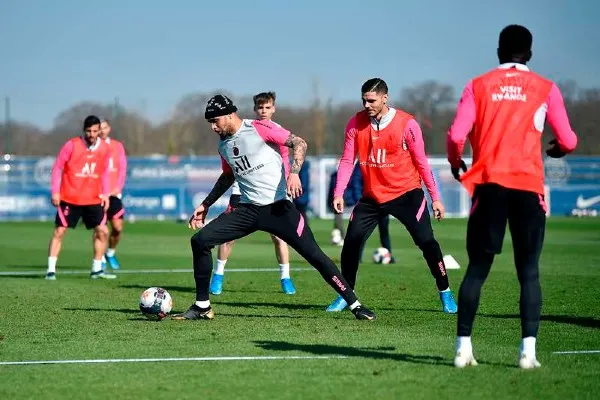 Entrenamiento del París Saint-Germain