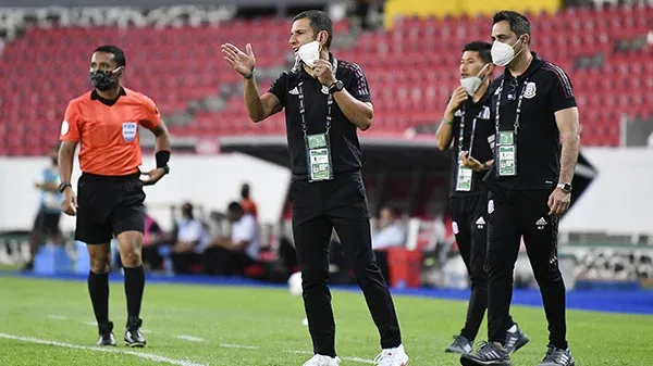 Jaime Lozano en el partido ante Dominicana