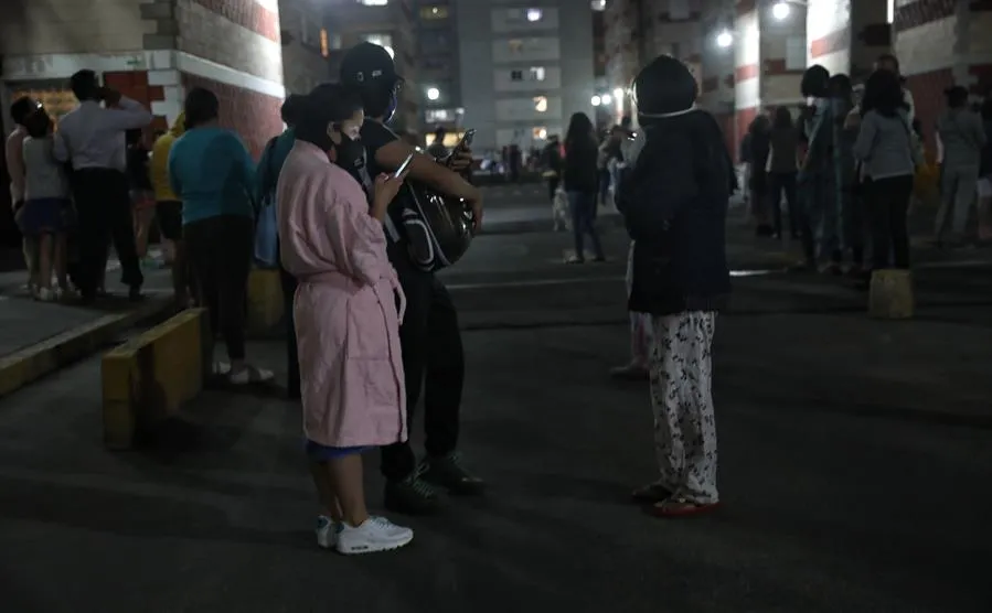 Sismo sacudió la capital