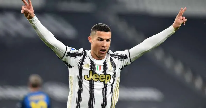 Cristiano Ronaldo en partido con Juventus