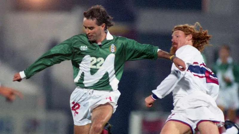 Playera de México en la Copa América de Uruguay 1995