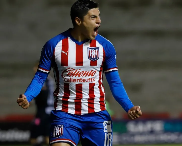 IMAGO7 Cisneros, en festejo de gol