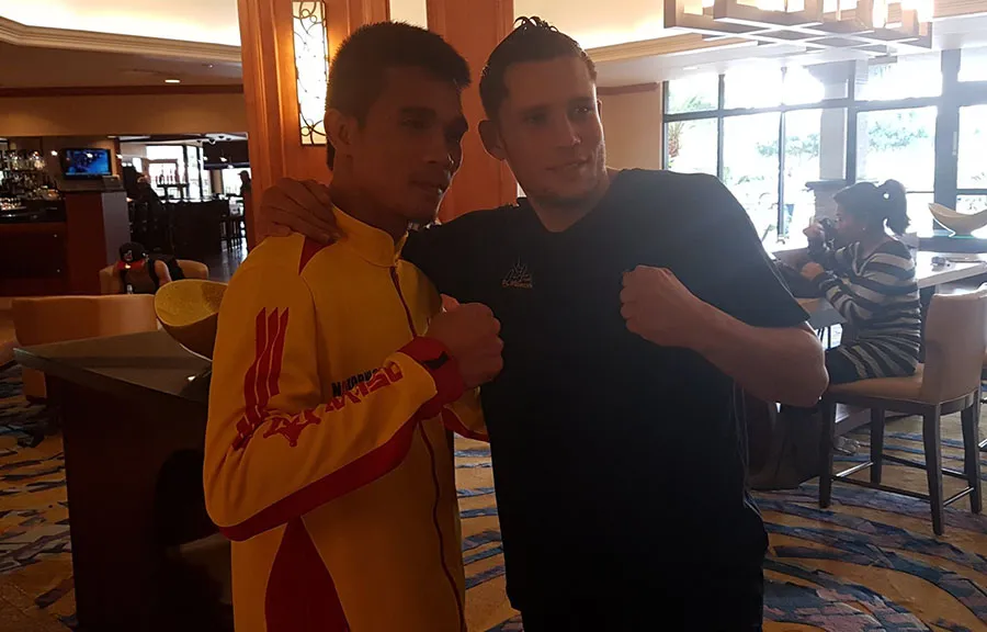 Srisaket Sor Rungvisai y Carlos Cuadras