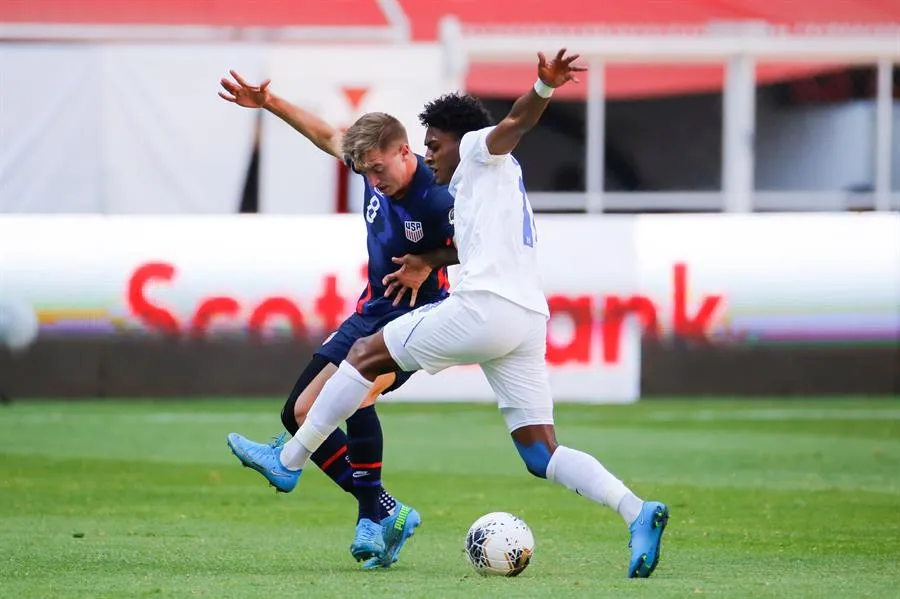 EFE Acciones entre Estados Unidos y Honduras en Preolímpico Sub 23