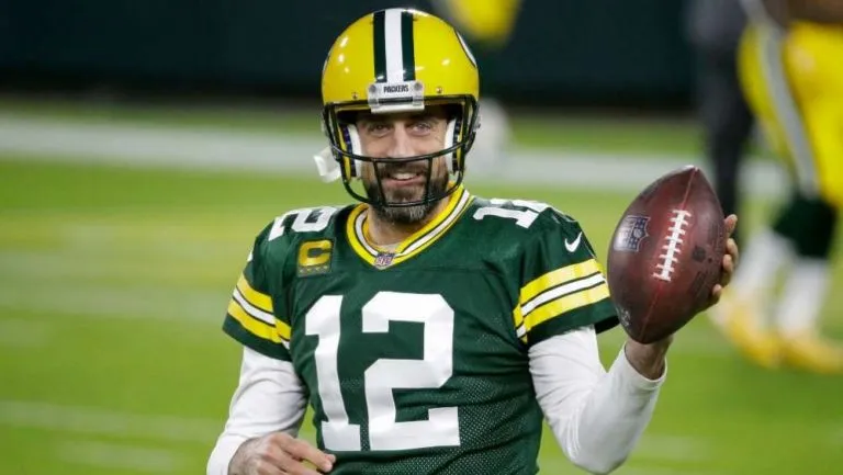 AP Aaron Rodgers, quarterback de Green Bay Packers