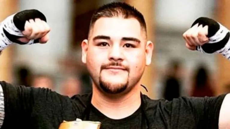 TWITTER @Andy_destroyer1 El mexicano durante un entrenamiento