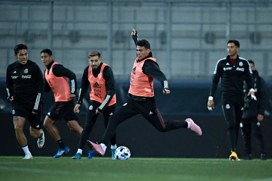 Héctor Moreno previo al partido vs Costa Rica