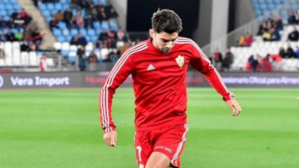 EFE Enzo en su paso por el Almería