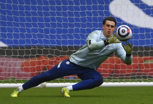 AP El portero español durante un entrenamiento