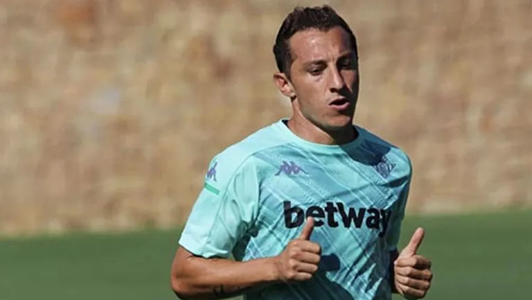 TWITTER @AGuardado18 El mexicano durante un entrenamiento