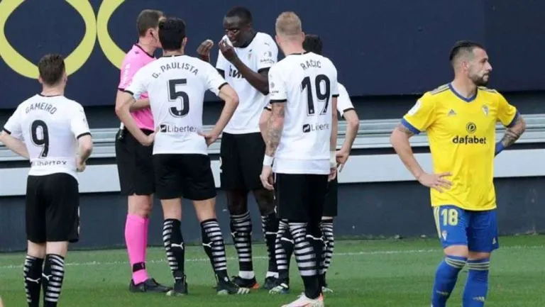 Valencia y Cádiz en partido