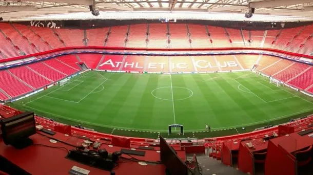 EFE Dentro del estadio San Mamés en Bilbao