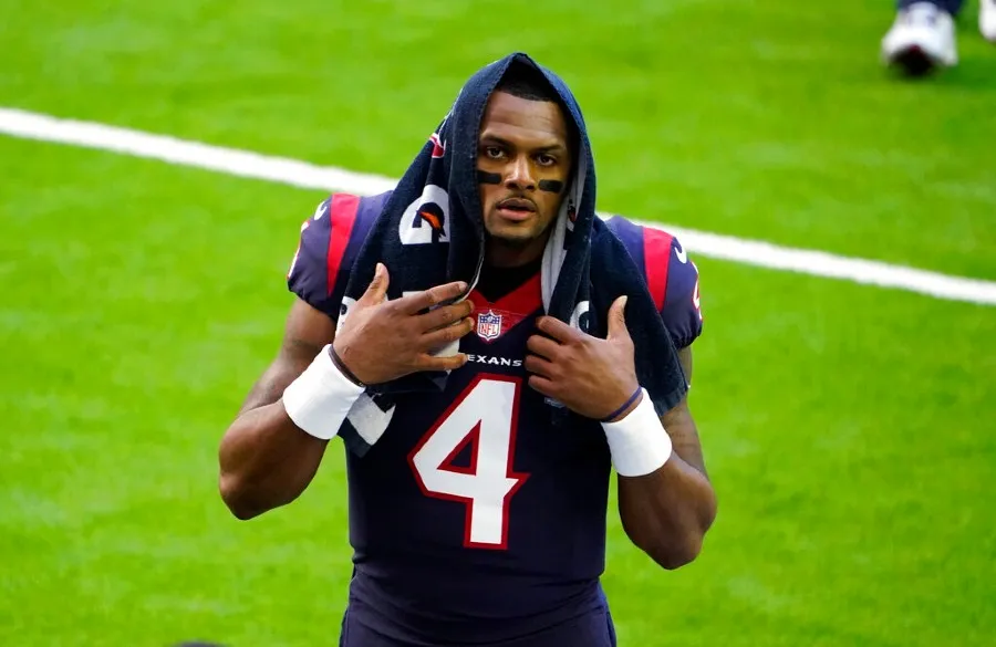 AP Deshaun Watson durante un partido con Texans