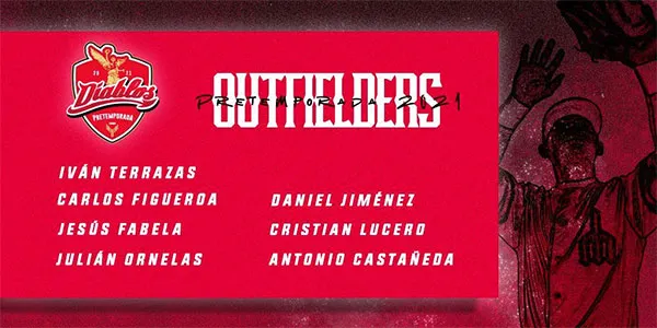 Los outfielders escarlatas