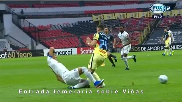 Federico Viñas fue uno de los que sufrió las violentas entradas