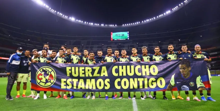 IMAGO7 Jugadores del América envían mensaje de apoyo a Chucho López