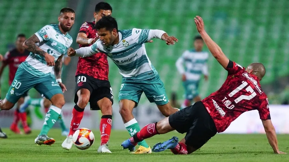 Santos venció a Toluca