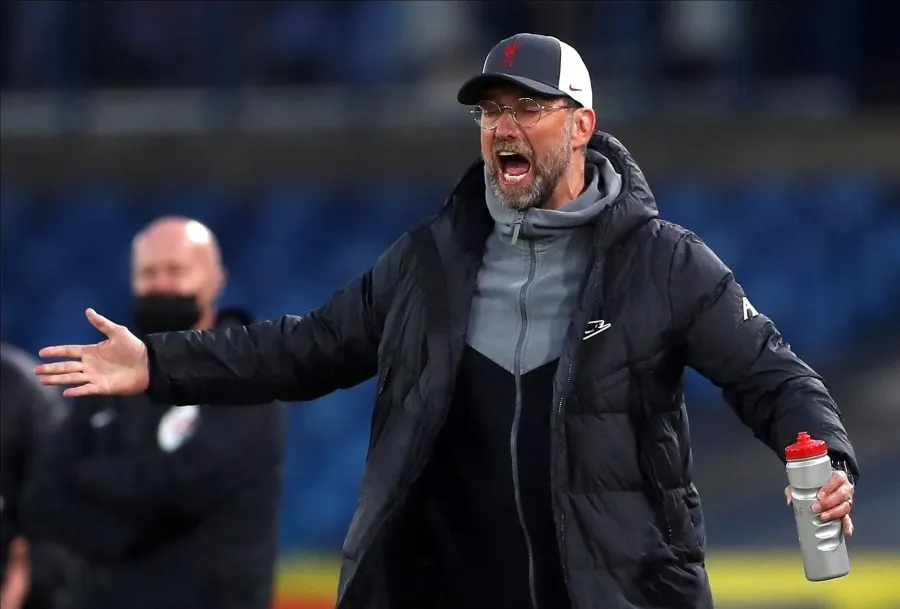 EFE Jürgen Klopp durante un partido con Liverpool