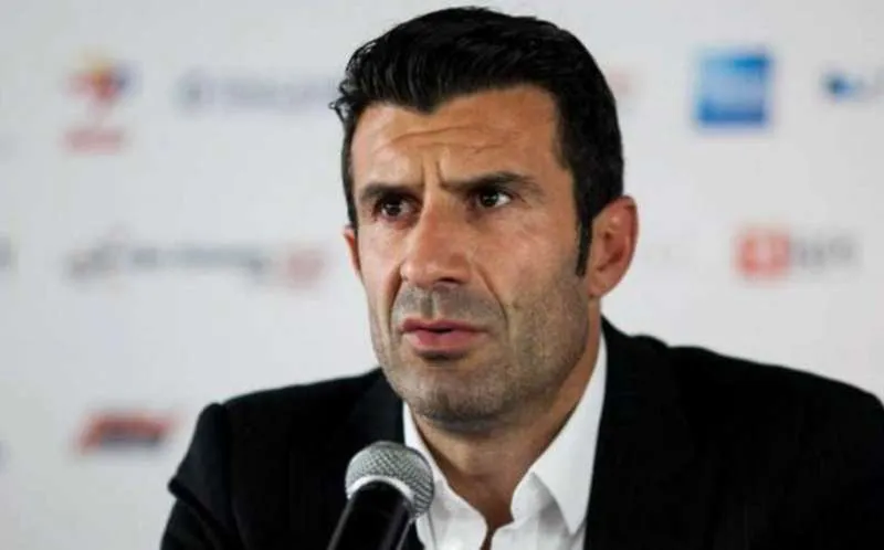 EFE Luis Figo en conferencia de prensa