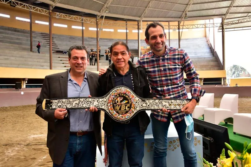 La presentación del cinturón