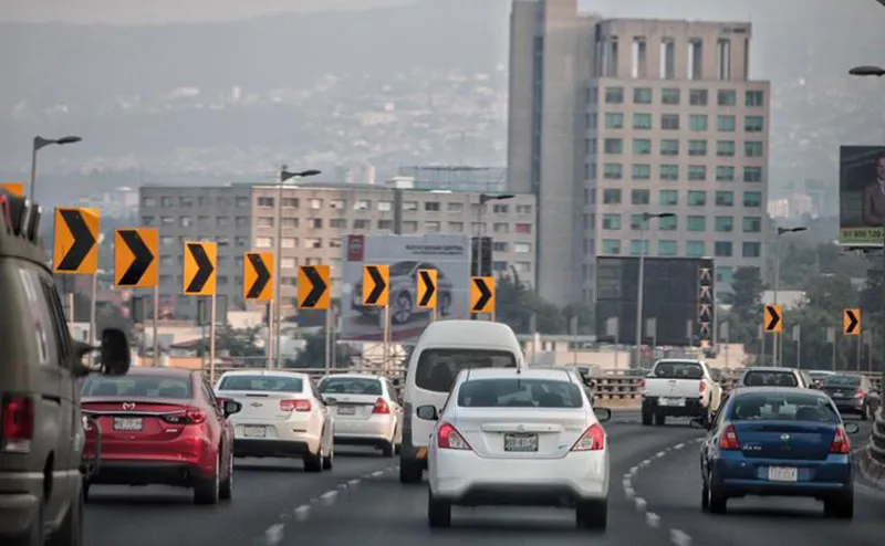 Vehículos en la capital del país