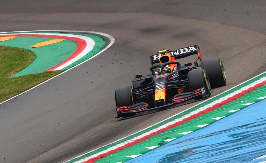 EFE Pérez en el Gran Premio de Emilia Romaña