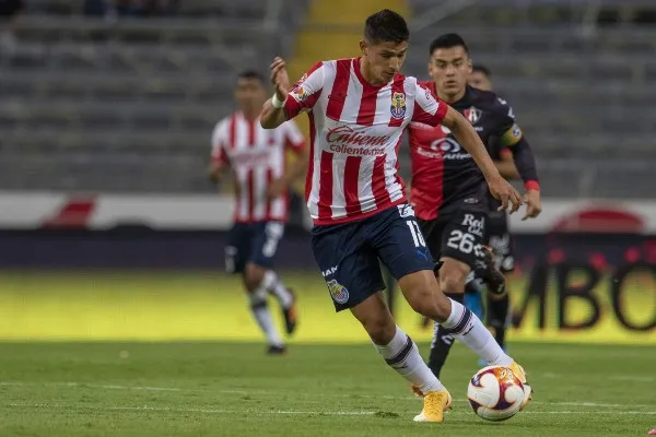 MEXSPORT Ángel Zaldívar en acción frente a Atlas