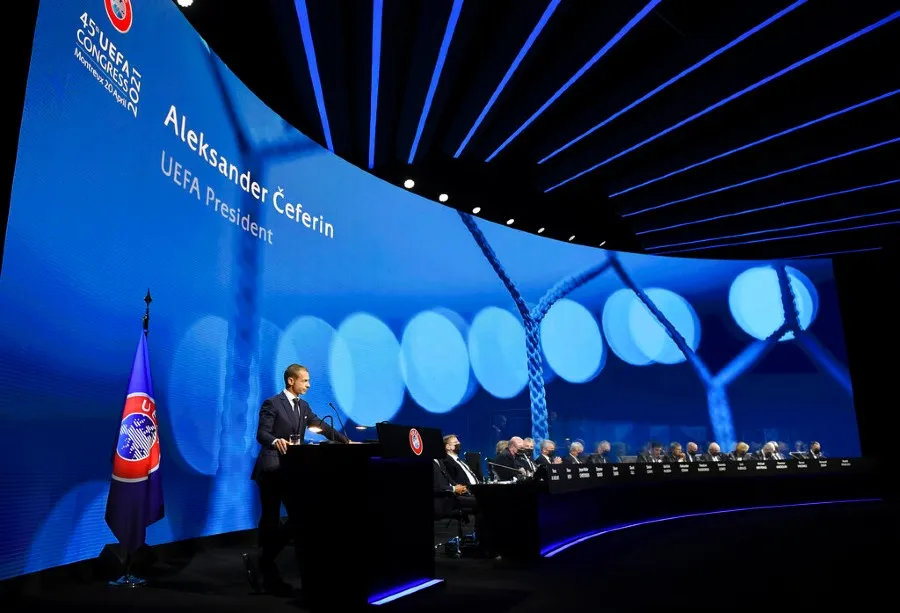 AP Aleksander Ceferin, presidente de la UEFA