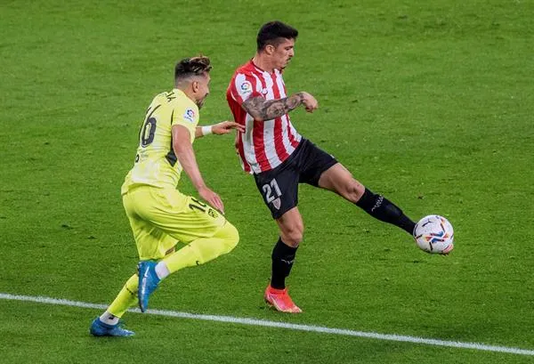 EFE HH en acción contra el Athletic
