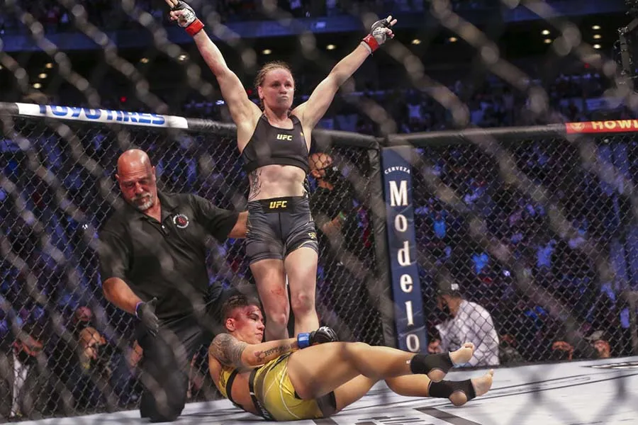 AP Valentina Shevchenko derrotó a Jessica Andrade