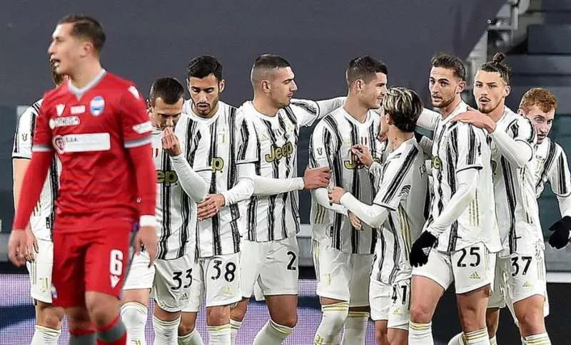 EFE Juventus en partido contra Udinese