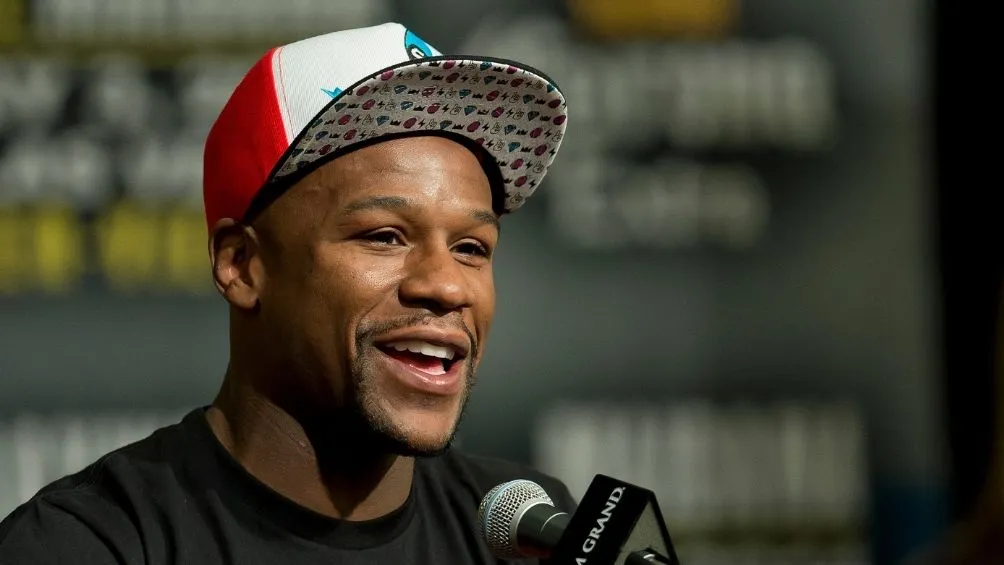 Floyd Mayweather previo a una pelea