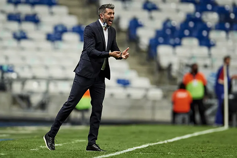 MEXSPORT Paulo Pezzolano durante un duelo del Pachuca