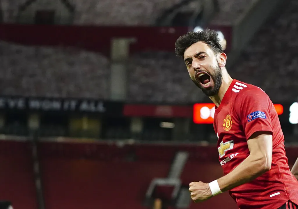 Bruno Fernandes, mediocampista del Manchester United