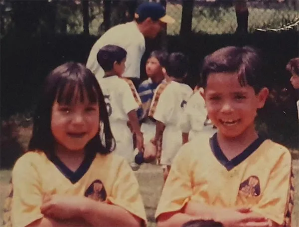 CORTESÍA Los hermanos Corral en Pumitas