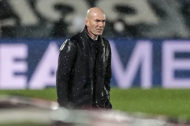 AP Zidane durante el duelo del Real Madrid vs Betis